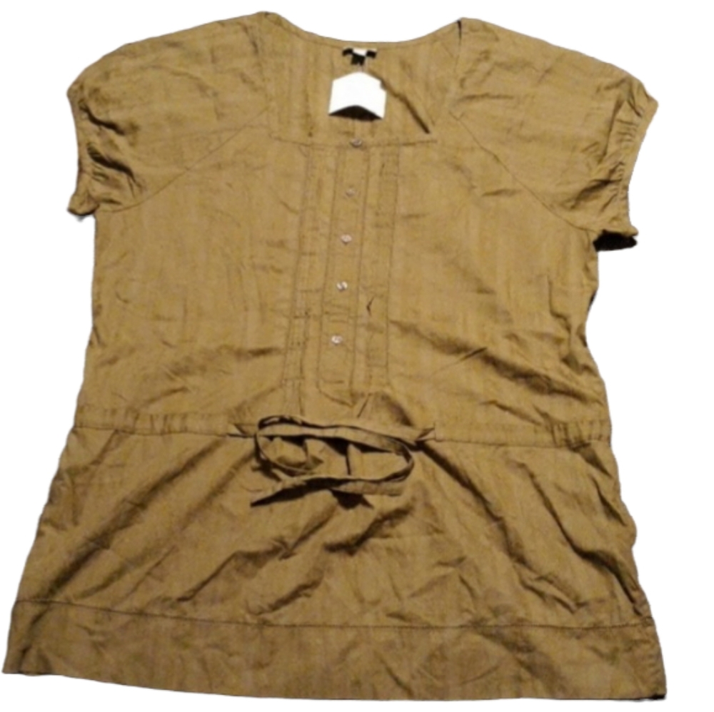 ⏰️"Dark olive" tunic w/adjustable waist